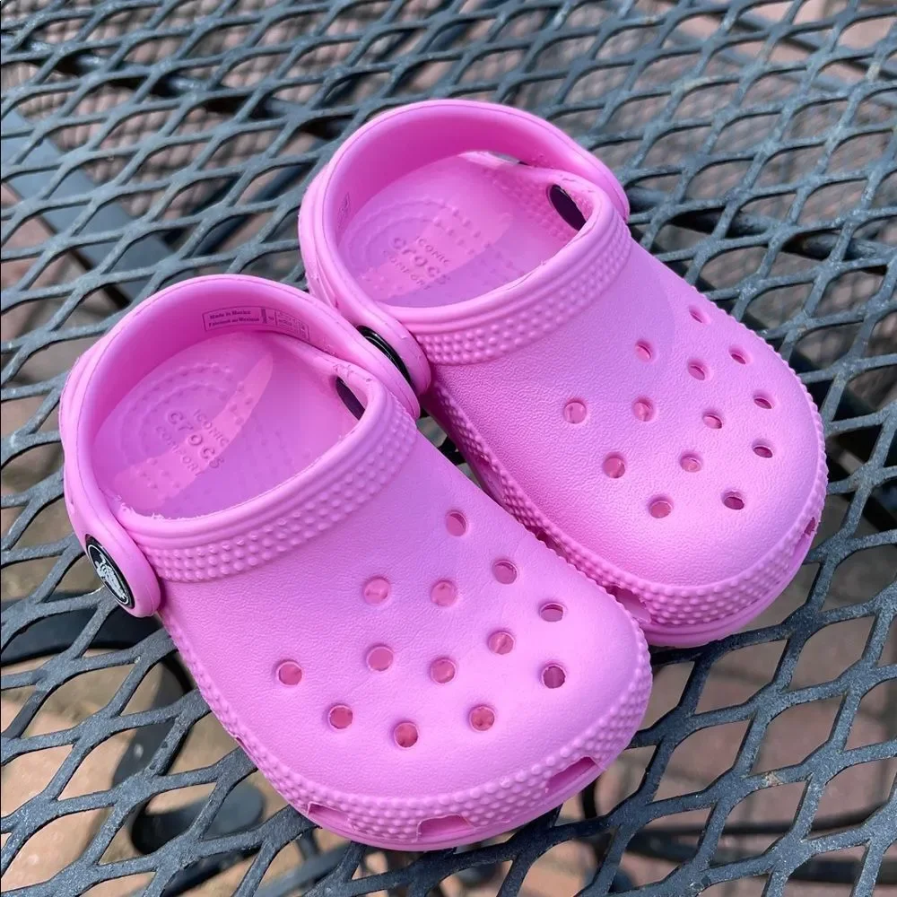 Toddler CROCS LITTLES™ CLOGS Size 5 Pink